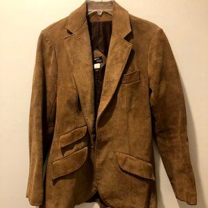 Real Leather Vintage Jacket Size 13/14